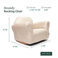 Roundy Kids Rocking Chair - Beige