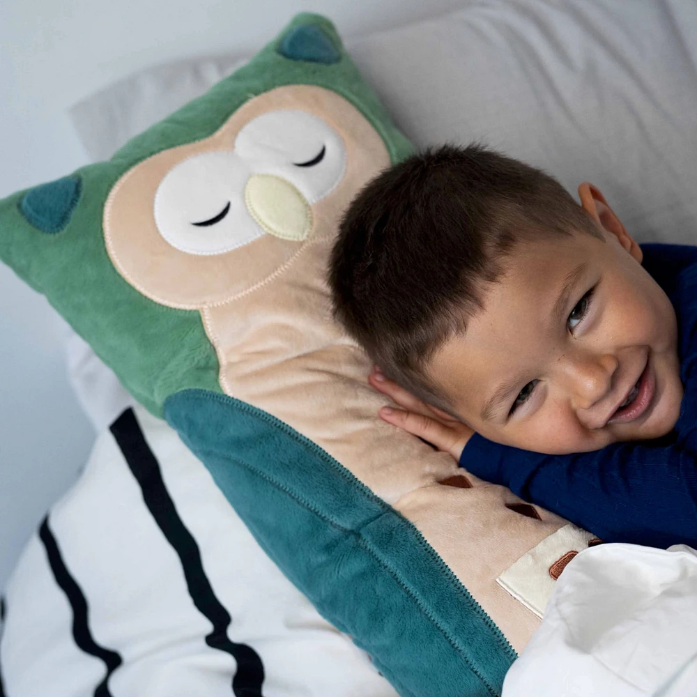 Peluche de corps Manimo Sleepies - Zigzag La Chouette