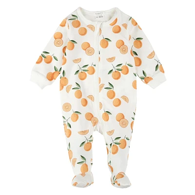 Pyjama Imprimée Oranges 0-12mois