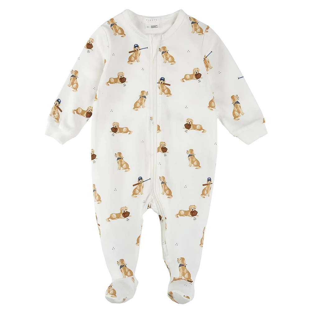 Pyjama Chiens Baseball 0-12mois