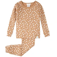 Pyjama 2 Pièces Fleurs Girafes 12-24mois