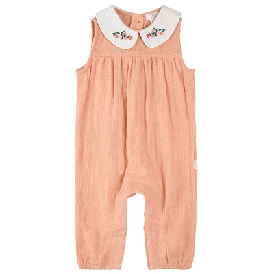 Toucan Gauze Jumpsuit 3-24m