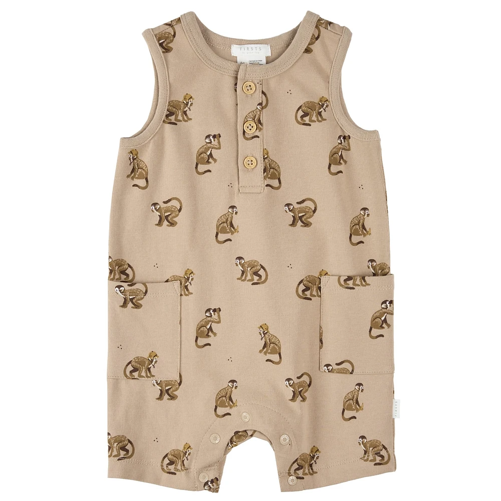 Monkey Romper 3-24m