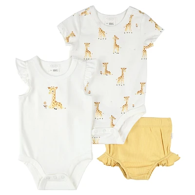Ensemble de 3 Pièces Girafes 0-24mois