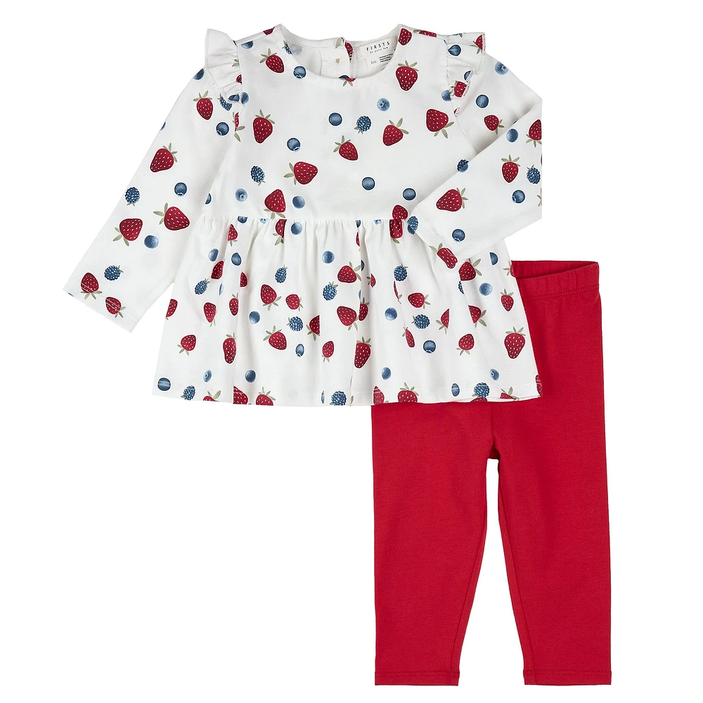 Fruits Tunic Set 3-24m