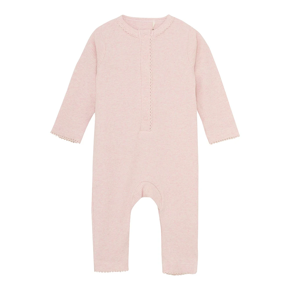 Rib Romper premature-24m
