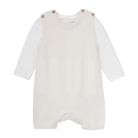 Knit Romper Set 3-24m