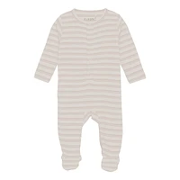 Stripe Rib Pajamas P-9m
