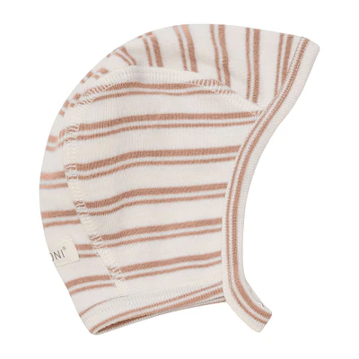 Bonnet Côtelé Rayé 9-12m