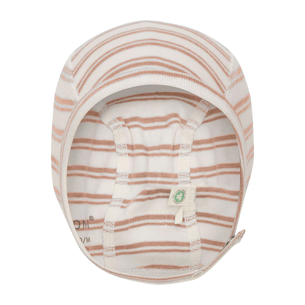 Bonnet Côtelé Rayé 9-12m