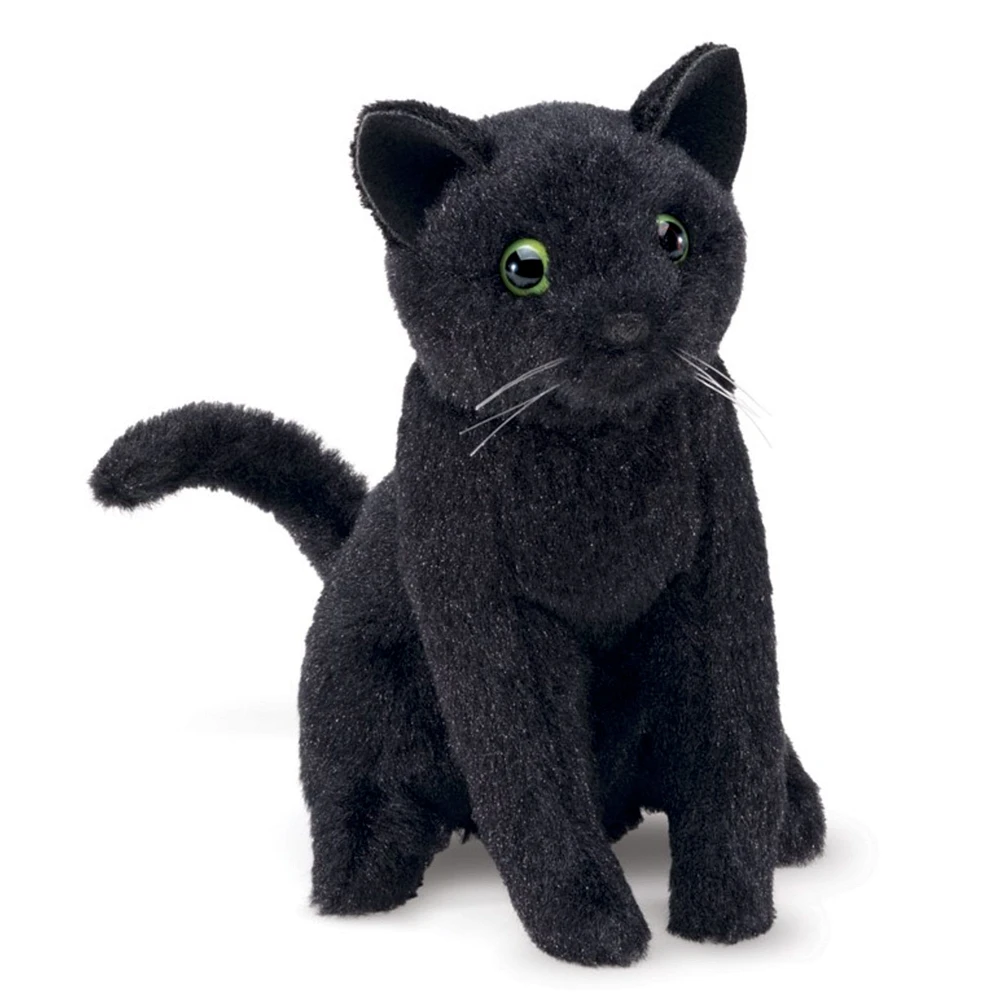 Finger Puppets - Mini Black Cat
