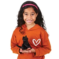 Finger Puppets - Mini Black Cat