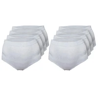 High-waist Disposable Postpartum Underwear (C-section and Vaginal Delivery) - Set of 8