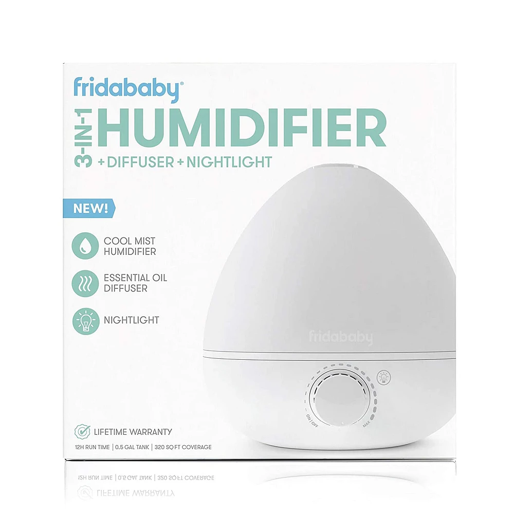 3-in-1 Humidifier Diffuser Nightlight - The BreatheFrida 