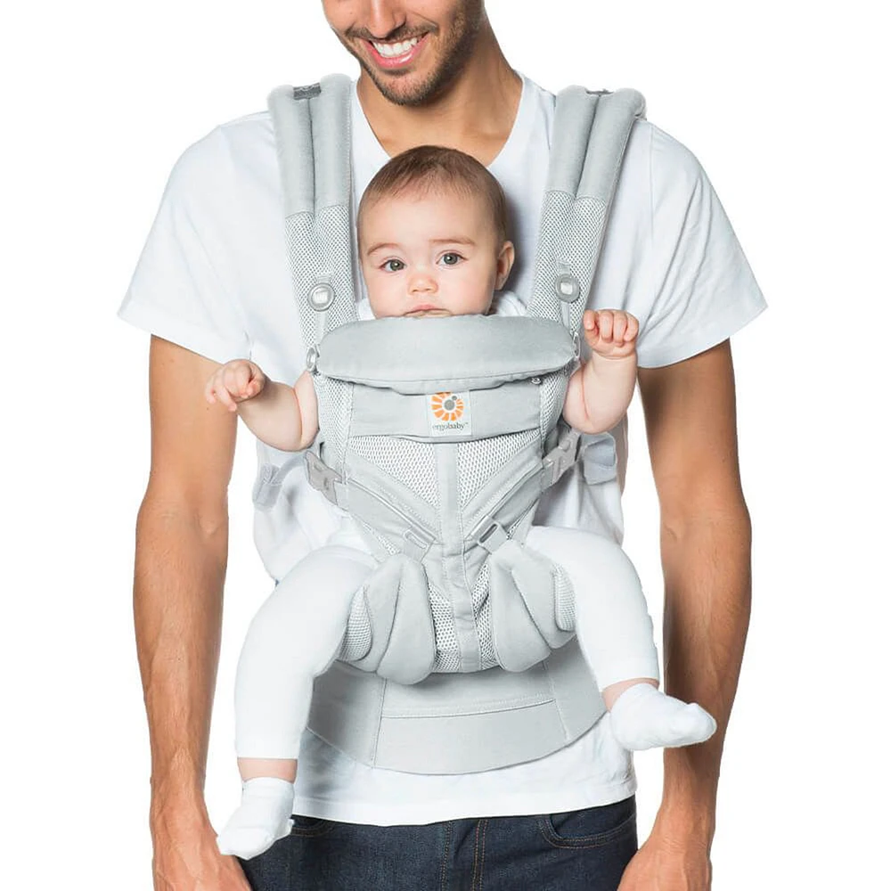 Porte-Bébé Omni 360 Cool Air Mesh - Gris Perle