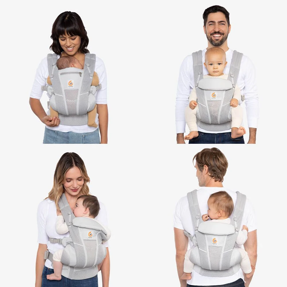 Omni Breeze 360 Baby Carrier - Pearl Grey