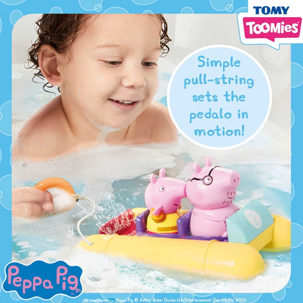 Jouet pour le Bain Pédalo Peppa Pig