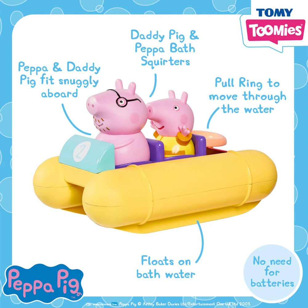 Jouet pour le Bain Pédalo Peppa Pig