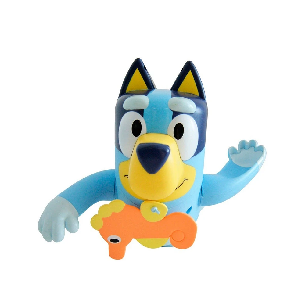 Toomies Swimming Bluey Bath Toy with Seahorse