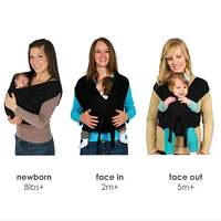 Agility Flex Stretch Baby Carrier - Black