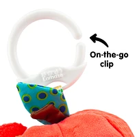Archer the Apple Clip & Go Baby Toy