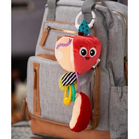 Archer the Apple Clip & Go Baby Toy