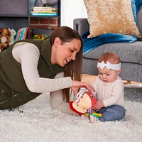 Archer the Apple Clip & Go Baby Toy
