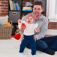 Archer the Apple Clip & Go Baby Toy