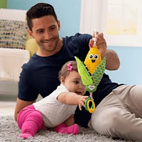 John Deere Clip & Go - Corn E. Cobb™ Baby Toy