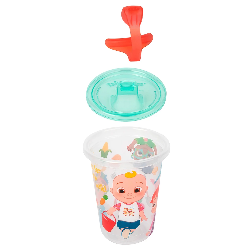 Take & Toss CoComelon Sippy Cups 10oz 4-pack