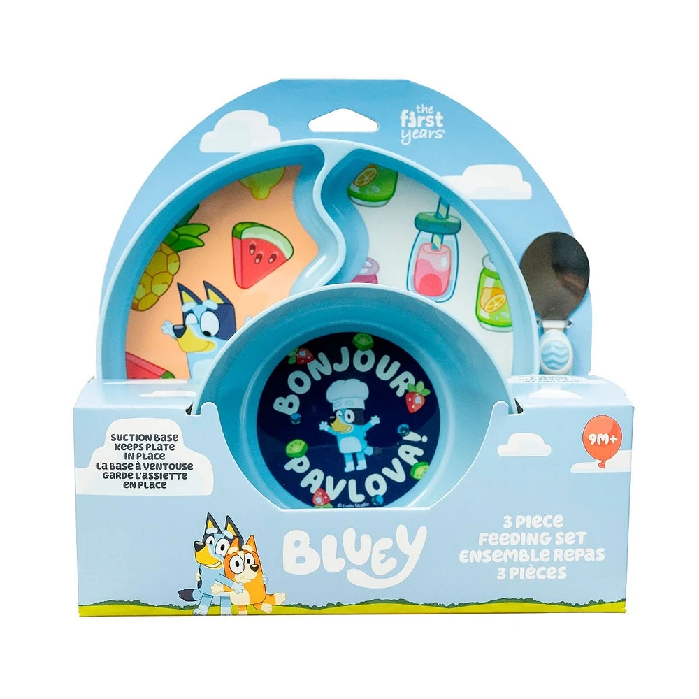Vaisselle 3 Pièces - Bluey