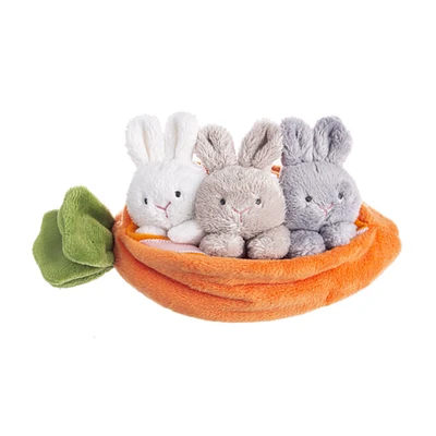 Ensemble 4 Pièces Carotte Et Lapins