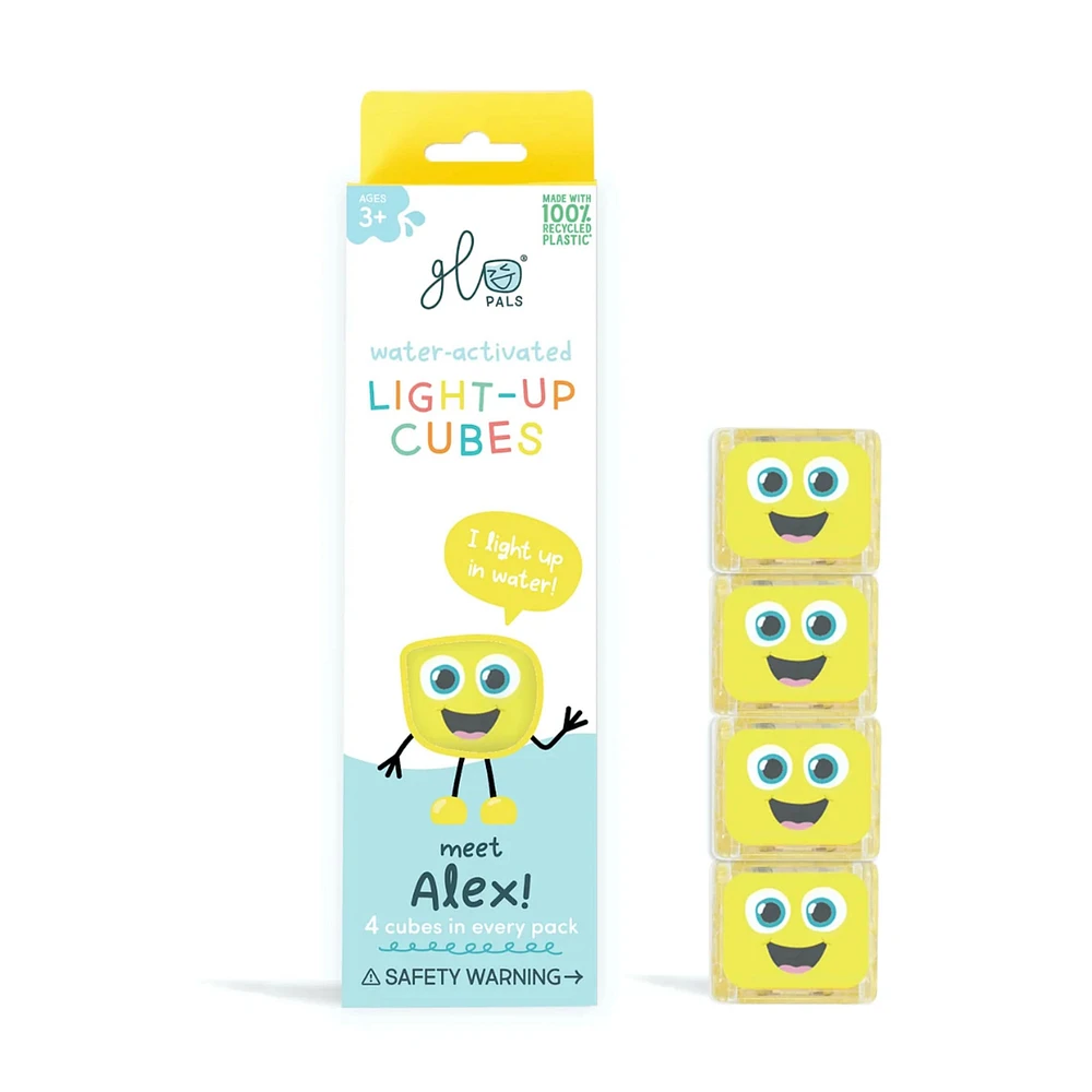 Light-Up Cubes for Bath