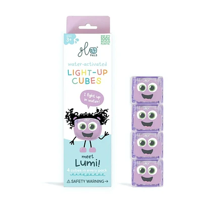 Light-Up Cubes for Bath