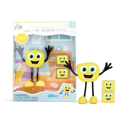 Luminous Character for Bath