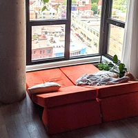 Complete Modular Sofa - Papaya Splash