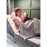 Complete Modular Sofa - Rhino Tango