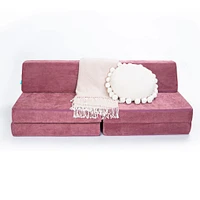 Canapé Modulaire Complet - Rose Blush