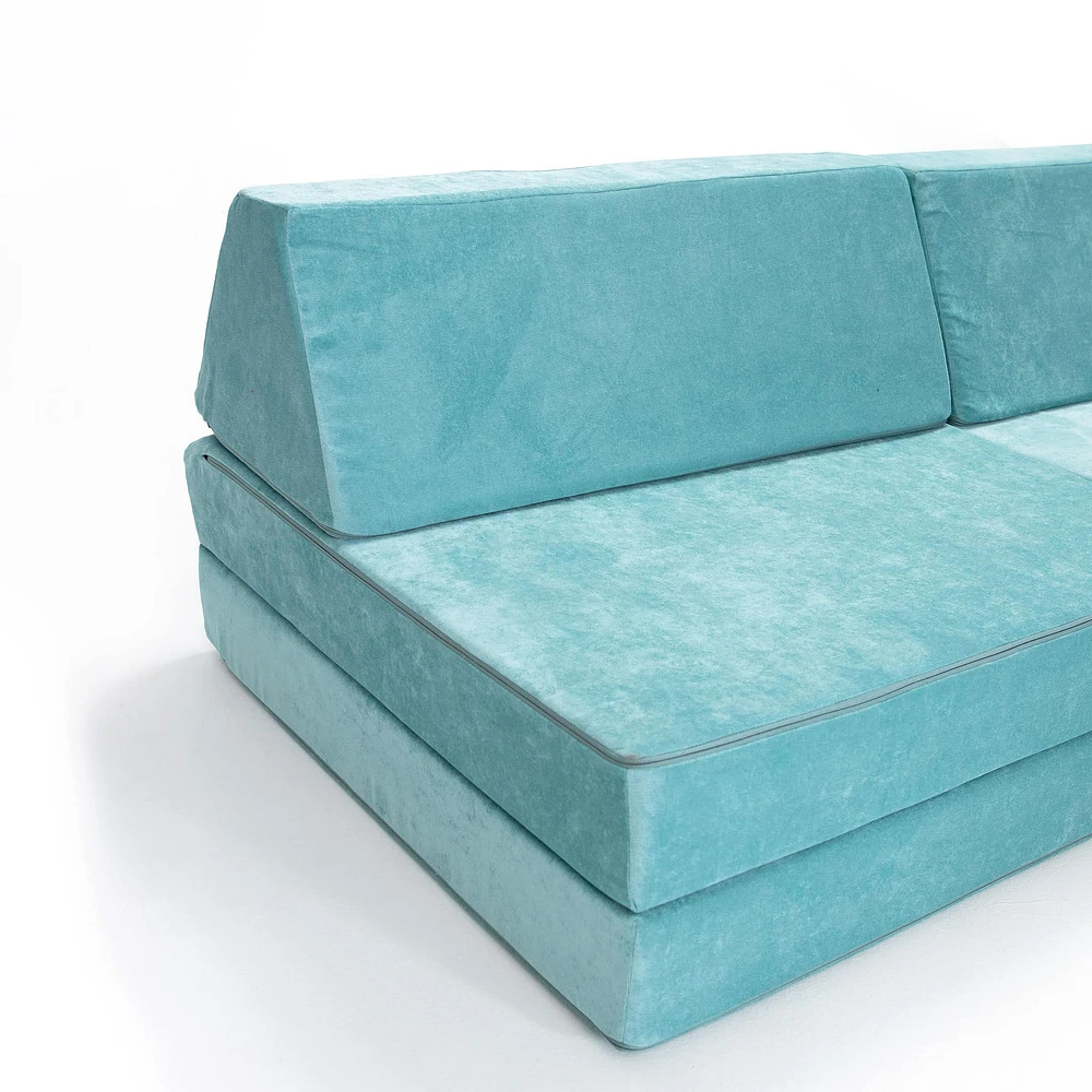 Complete Modular Sofa - Sea Berry