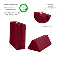 Half Modular Sofa - Cranberry Rain