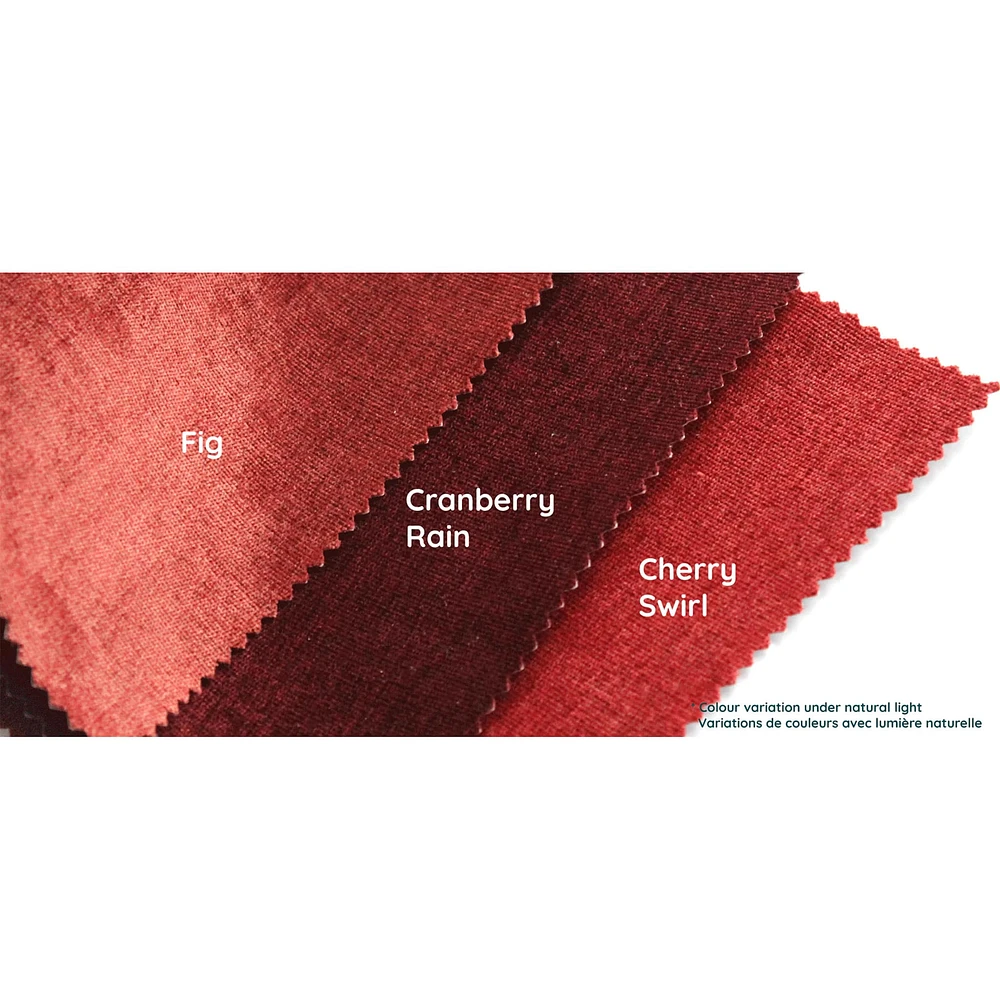 Half Modular Sofa - Cranberry Rain