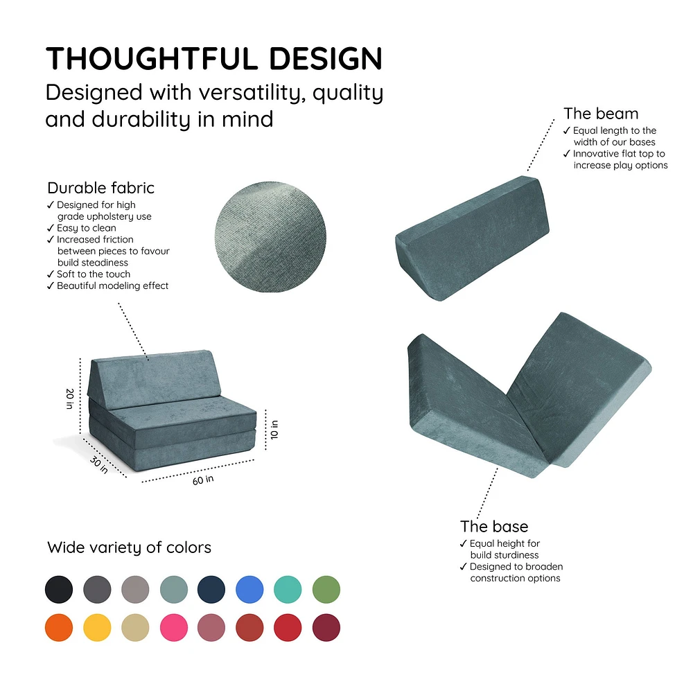 Canapé Modulaire Demi - River Stone
