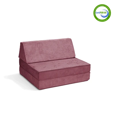 Half Modular Sofa - Rose Blush