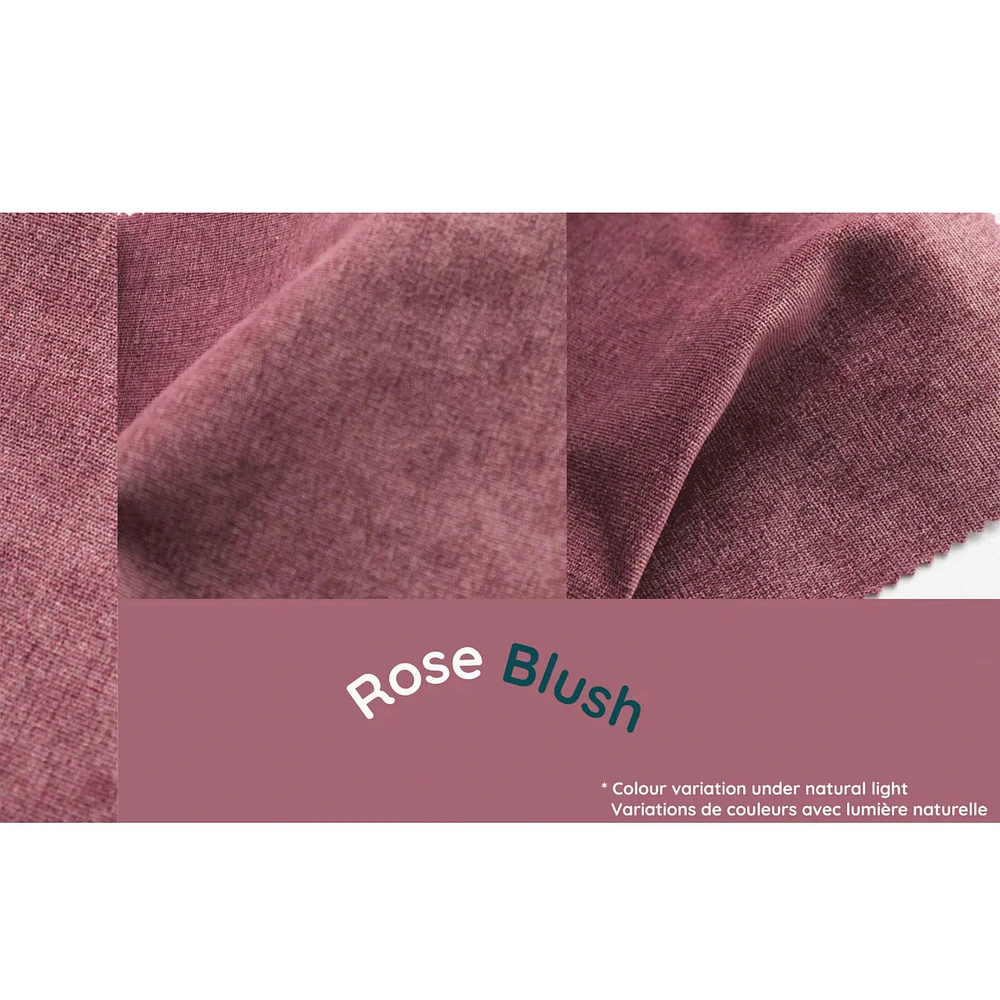 Half Modular Sofa - Rose Blush