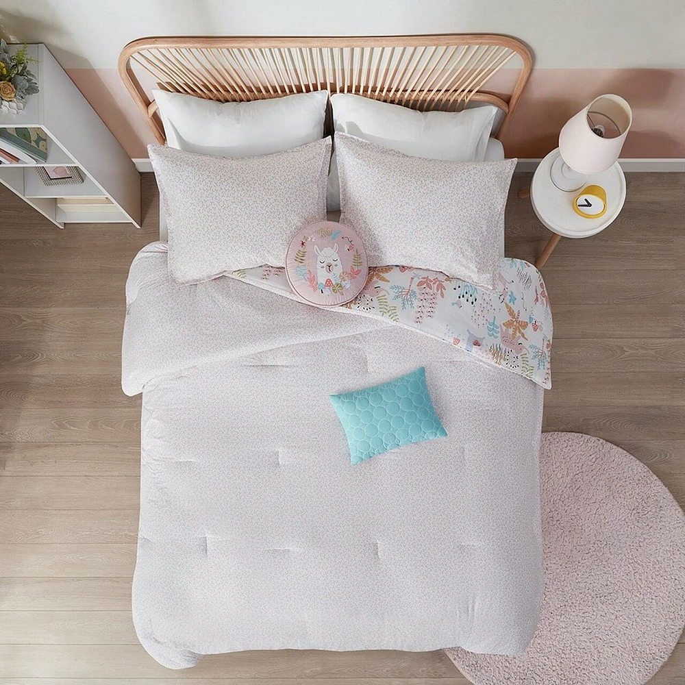 Douillette 4 Morceaux Lit Simple - Iris Woodland