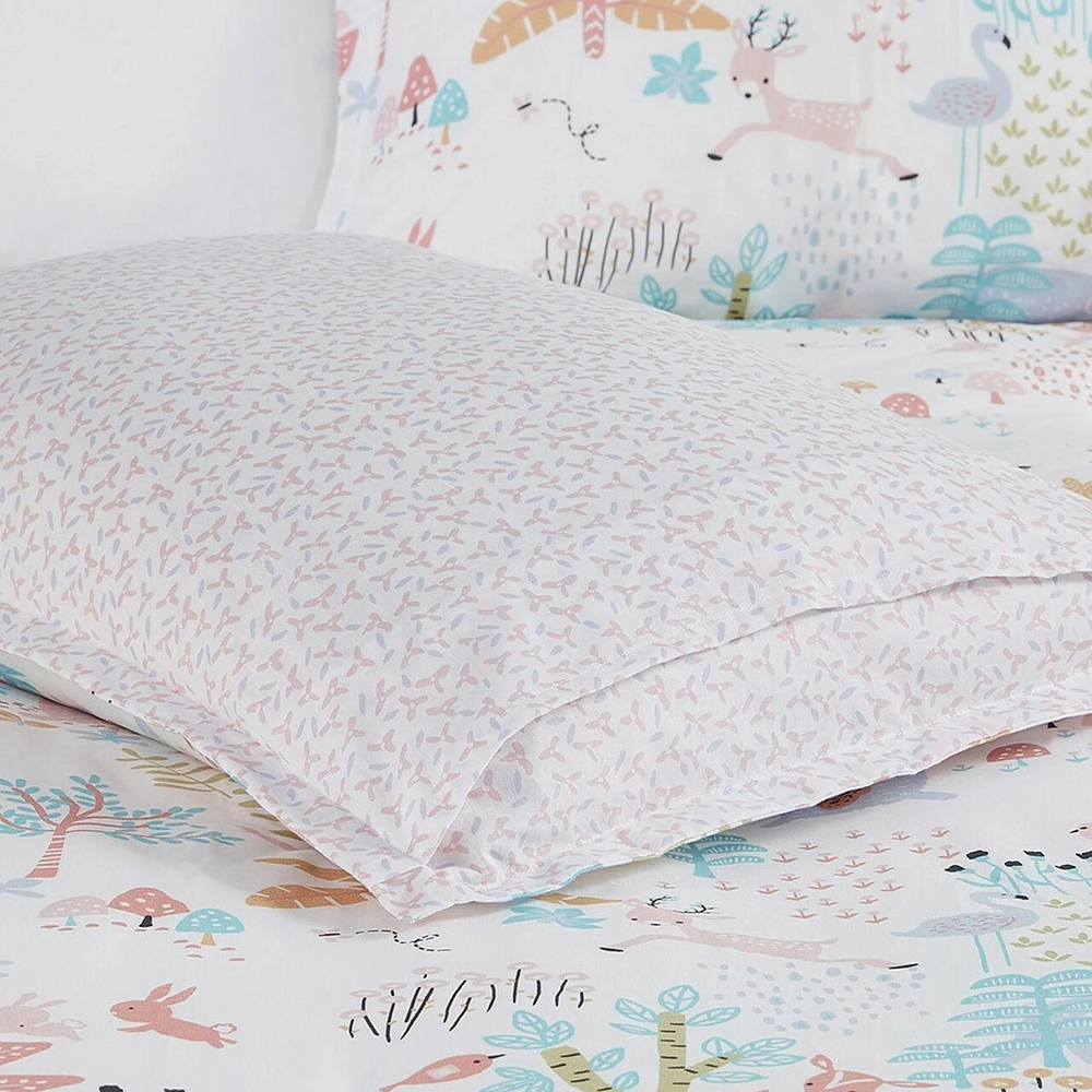 Douillette 4 Morceaux Lit Simple - Iris Woodland