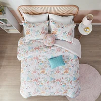 Double/Queen Comforter 5 Pieces - Iris Woodland