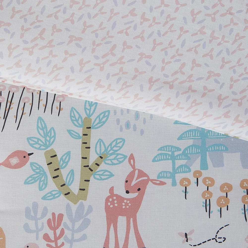 Double/Queen Comforter 5 Pieces - Iris Woodland