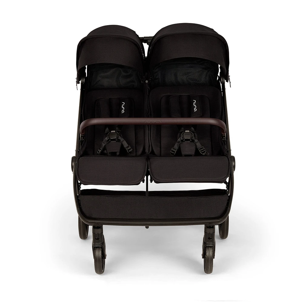 Double TRVL Stroller - Caviar