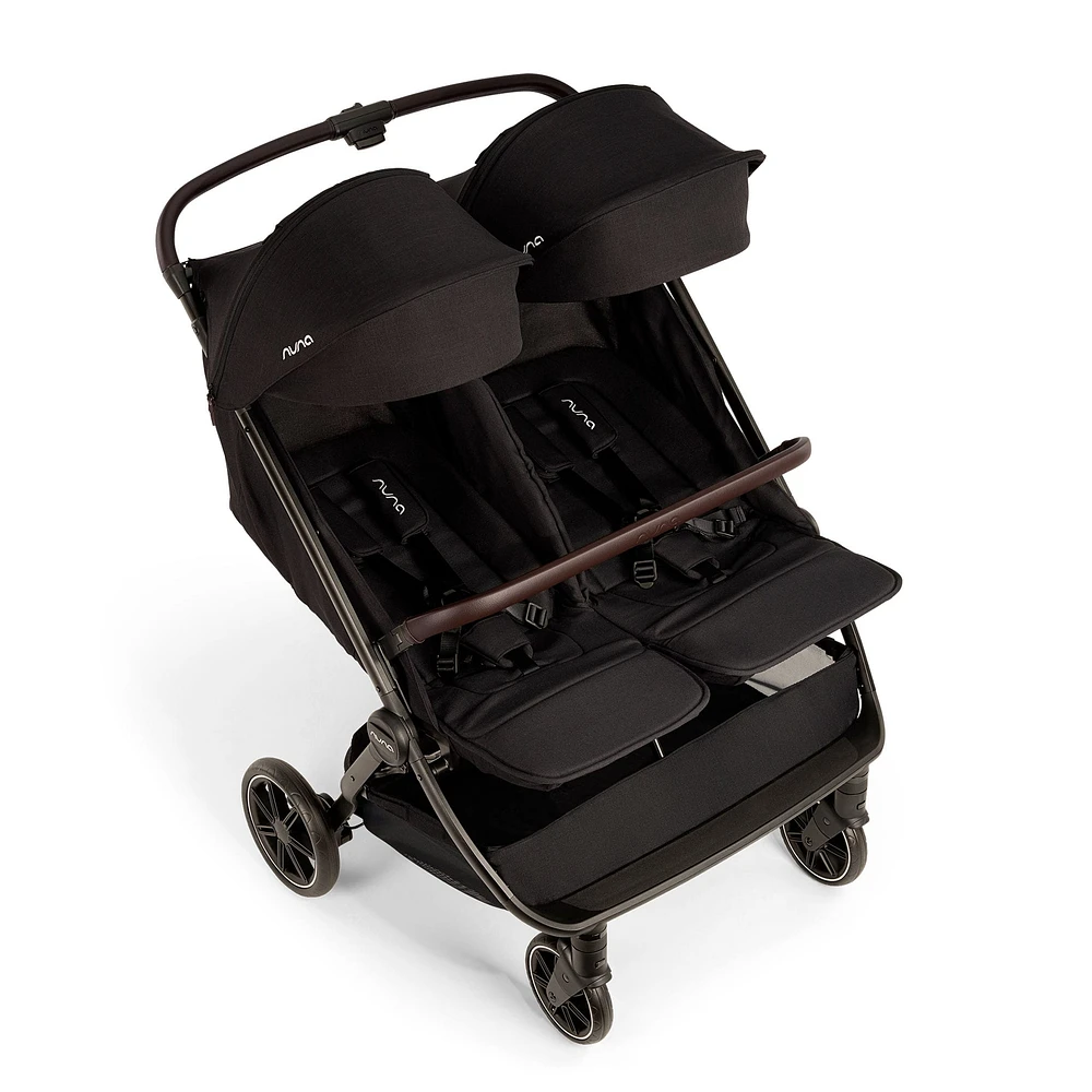 Double TRVL Stroller - Caviar